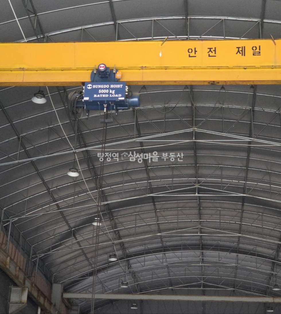 충남 아산시 둔포면 신남리 1,2,3동 (토지 2,332평, 건물 556평) 둔포 신남리 공장 매매, 호이스트 6기 매매 매물번호 10157 사진 5