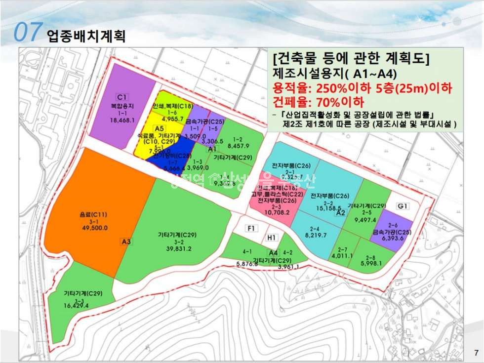 충남 아산시 음봉면 덕지리 음봉일반산업단지 내 기반시설 완료된 공장부지매매 매매 매물번호 10004 사진 4
