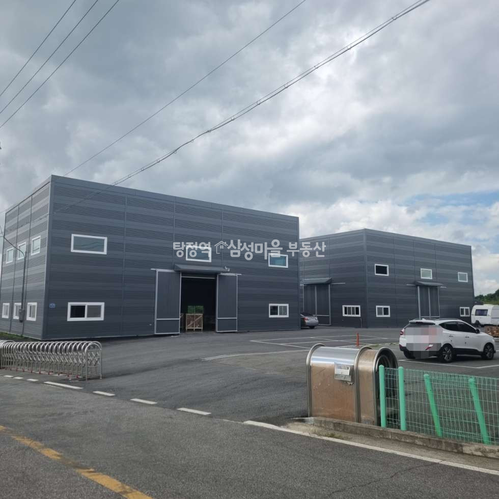 충남 천안서북구 성환읍 송덕리 170-50 주건축물제1,주건축물제2동 (건물 75평*2동, 대지 439평 ) 송덕리 신축 공장, 제조업소 임대 월세 매물번호 10415 사진 1